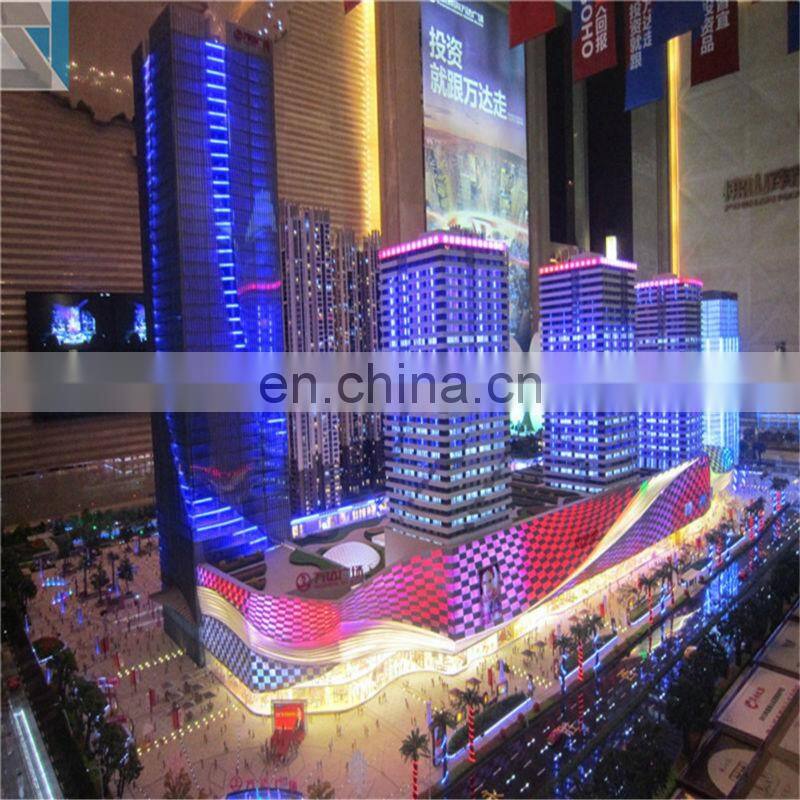 Great Maquette ,2d Autocad Drawings Service with Scale model With LED lidghts for Real EState