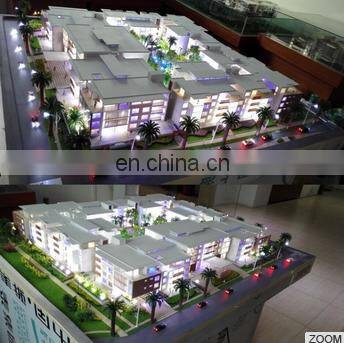 Architectural villa 3d rendering model , 3d printing of building model