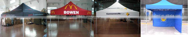 Custom Print Aluminum Pop Up Pagoda Tent 3x3m ( 10ft X 10 ft), Printed canopy & valance, 4 full walls