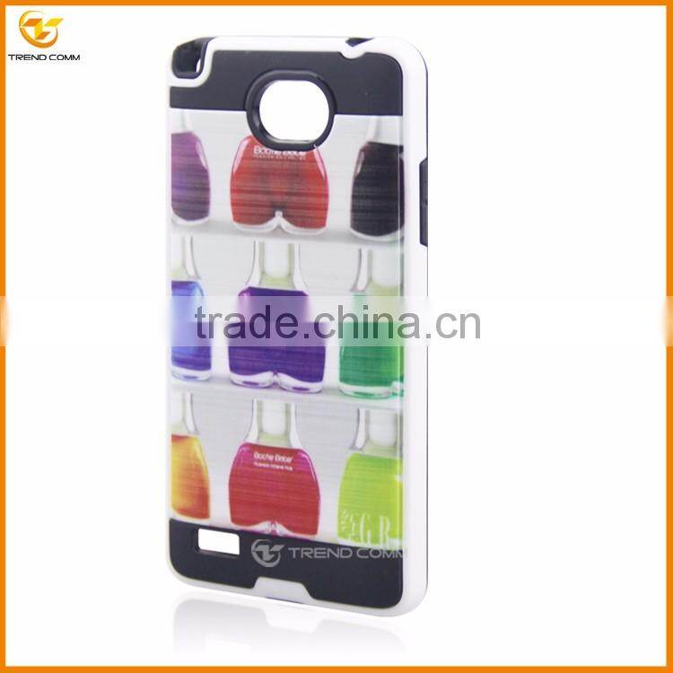 custom printed pc tpu cover case for LG Bello 2