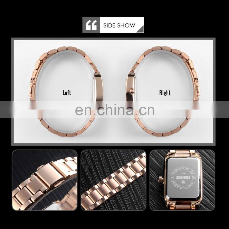 2020 trend watch waterproof Skmei 1400 quartz watches japan movt women wristwatches stainless steel luxury women watches
