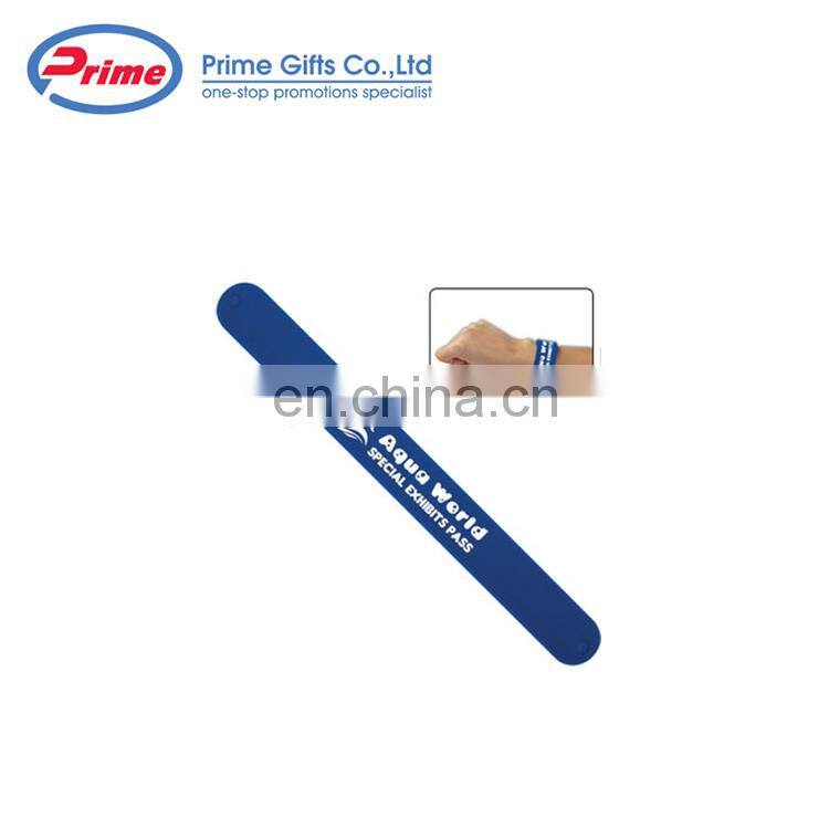 Wholesale Cheap Silicone Sport Custom Slap Bracelet