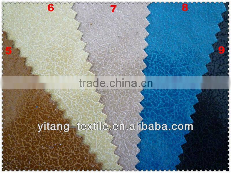 PU synthetic leatherette fabics