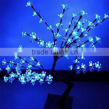 0.6m white /blue blosss tree light for decoration China suppliers