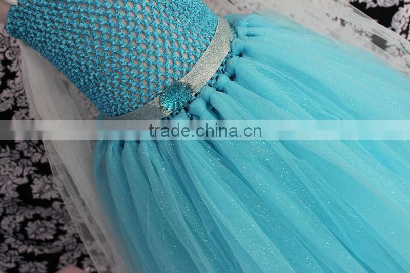 The handmade bandage high quality frozen tutu dress
