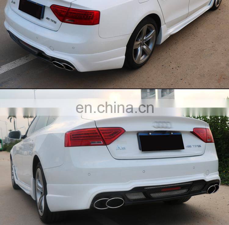 Runde ABS Material Old Audi A5 Four Door Modified Small Bodykit A5 Two Door Front Rear Lip Side Skirt For 2013-2016 Audi A5 bodykit