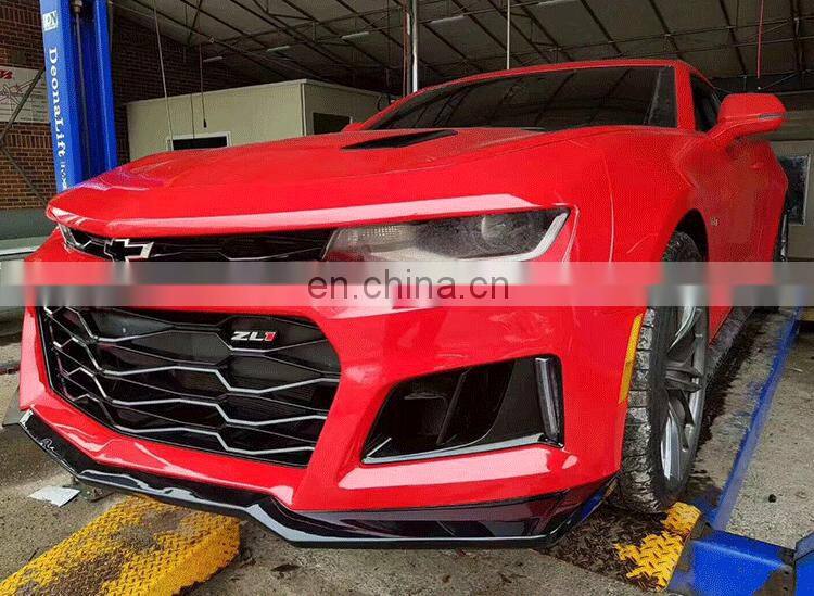 Runde Car Modification Accessories PP Material Front Rear Bumper Side Skirt Fender Suitable For Chevrolet Comero ZL1 1LE Body Kit