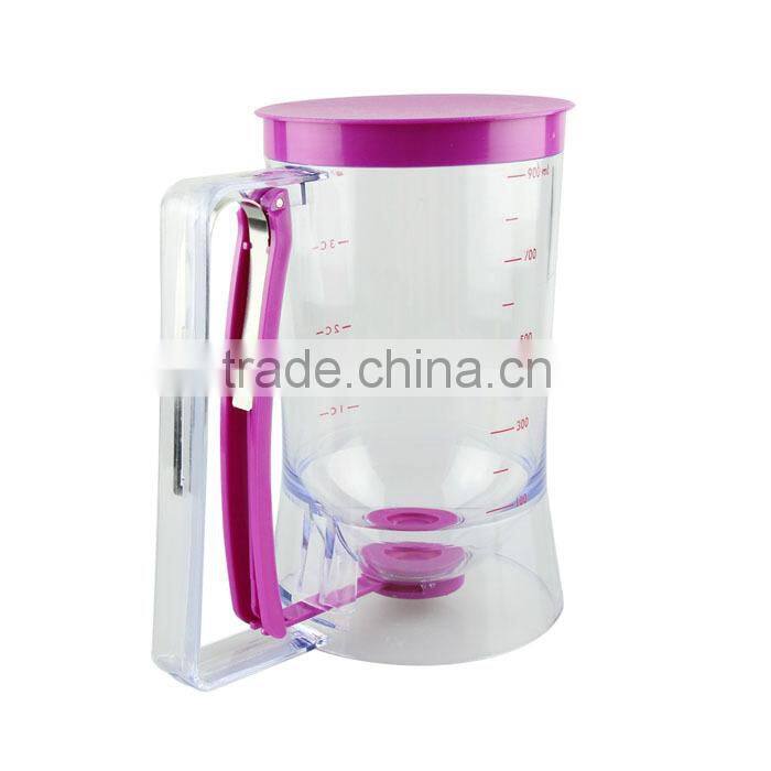 KH Free Design Useful Cake Batter Dispenser With Measuring Label