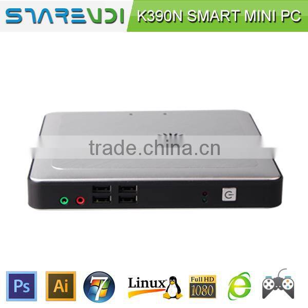 China supplier intel celeron sharevdi thin mini pc K390N 1037U