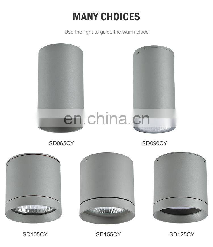 Round IP65 Waterproof Aluminum Ceiling Surface Mounted Ceiling 30W 36W 42W Led Down Light