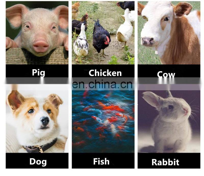 Hot sawdust duck fish rabbit cow chicken sheep animal crusher colloid mill feed pellet machine machinery for sale
