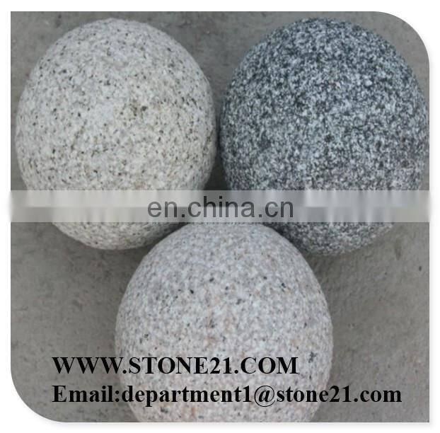 Garden stone decoration , Marble stone decoration ball