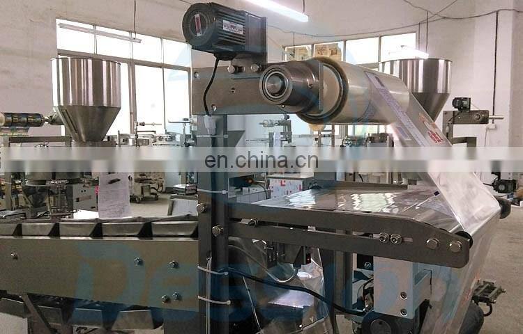 Semi-automatic chain bucket packing machine with map device vertical packing machine