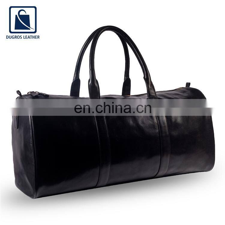 Factory Supply of Latest Designed Genuine Leather Duffel Bag for Wholesale Buyers