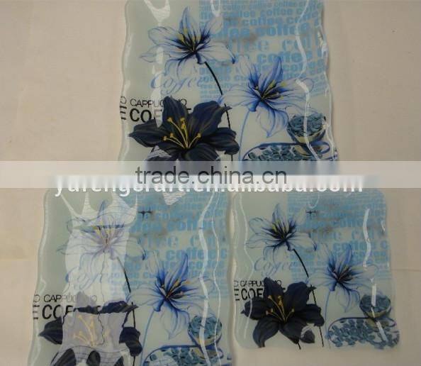 glass plate for table centerpieces fruit plate