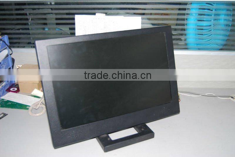 19" aluminium housing touch monitor with TFT LCD panel