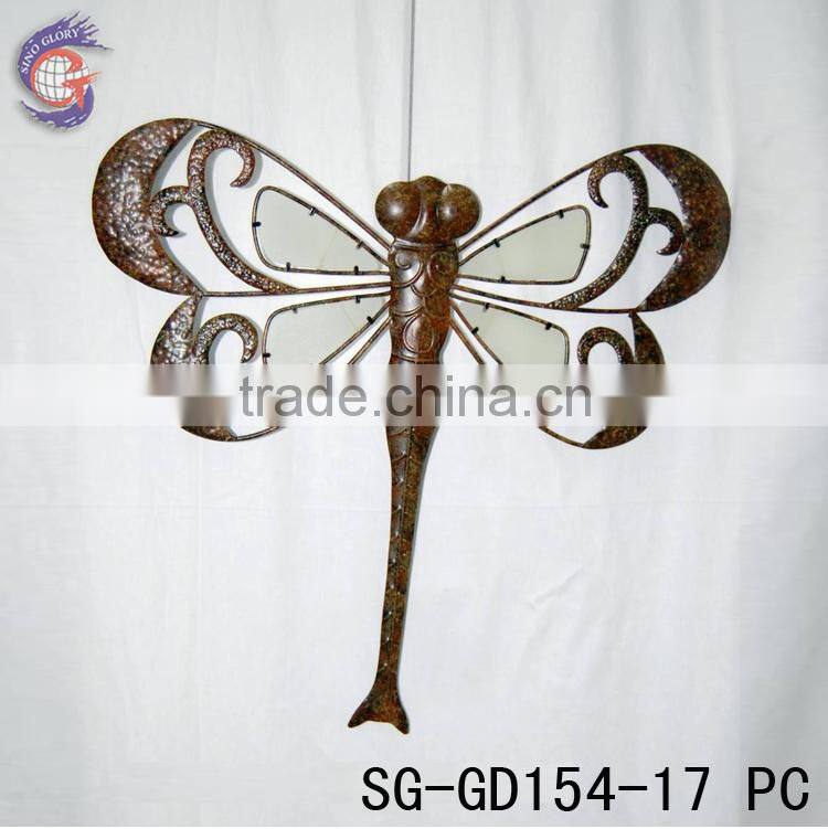 metal dragonfly wall hanging decorations