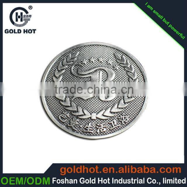 new product made in china antique metal label for glass,zinc alloy brand logo for wine spirit bottle