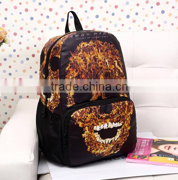 2015 newest fashion canvas outdoor backpack make custom backpack