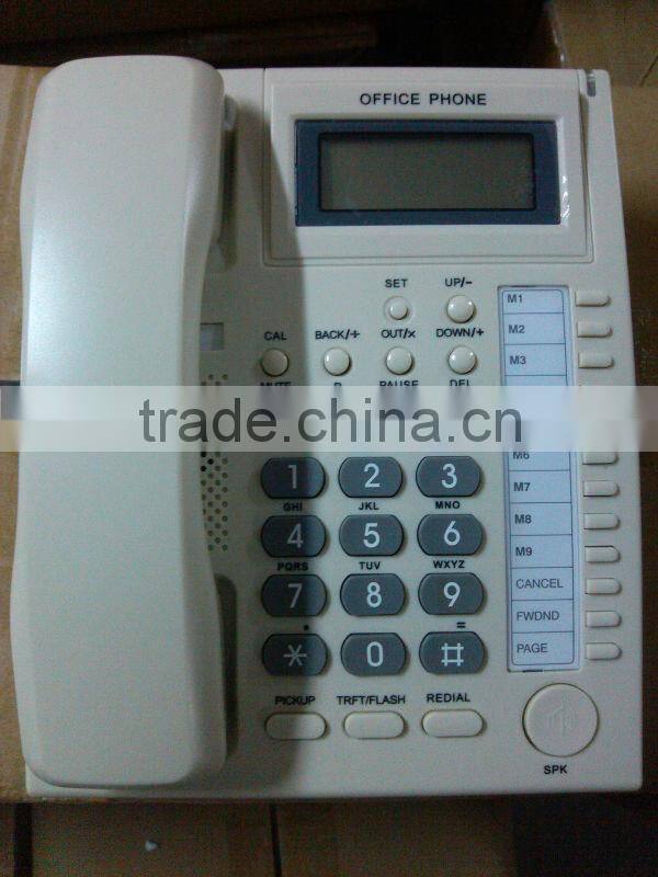 landline telephone with 13 selection keys