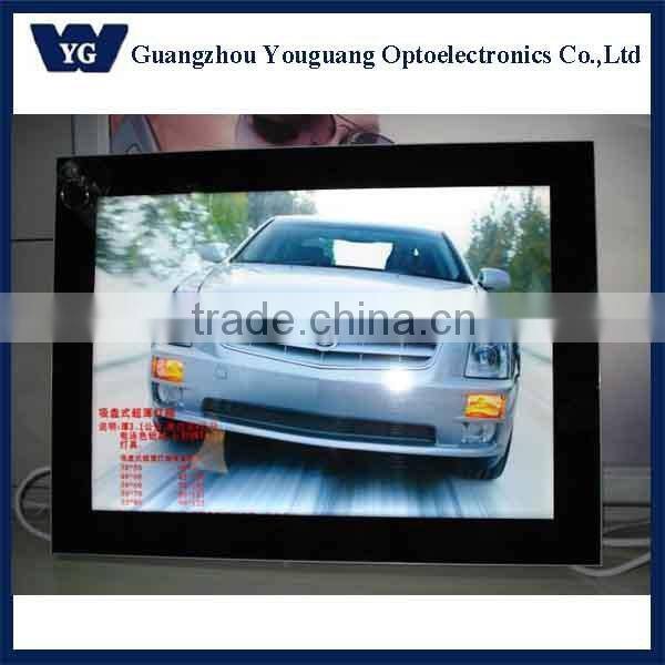 LED Slim Magnetic Light Box Suction Cap Frames