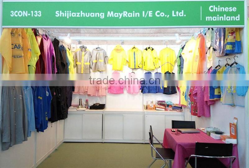 fashionable windbreaker pvc jackets