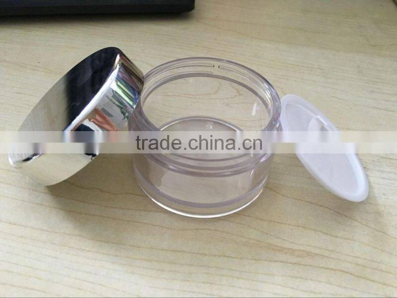 Plastic PETG jar for cream 5g 15g 30g 50g 80g 100g