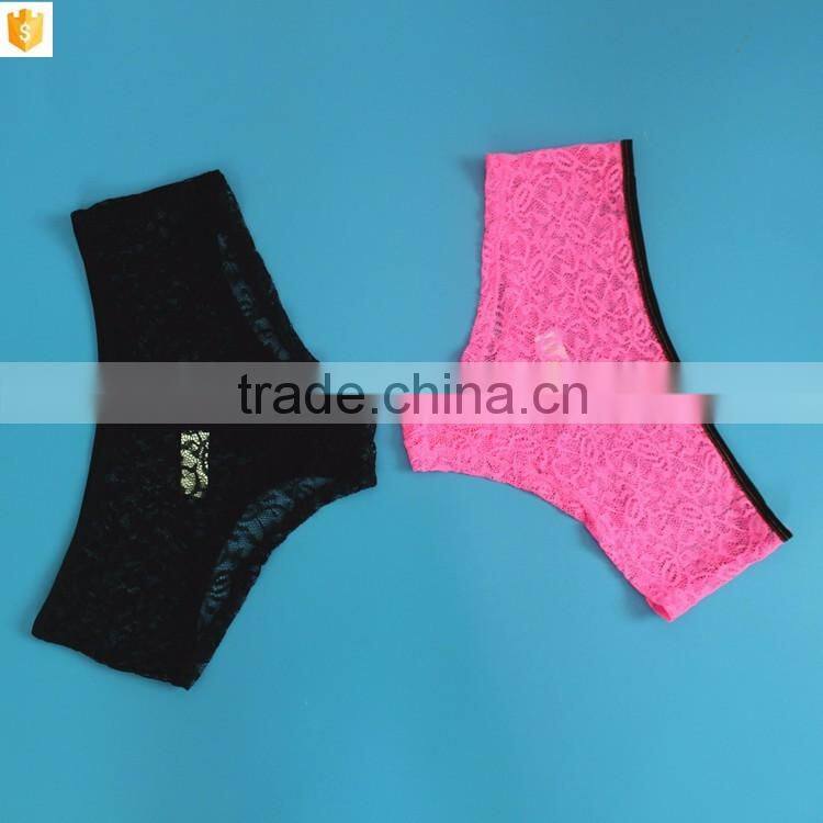 cheap sexy women lace pleochroic panty thong,stable quality disposable ladies G-string
