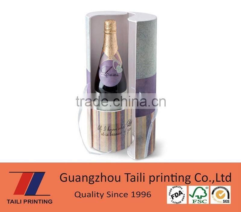 New design paper wine box,wine gift box,paper wine packaging box