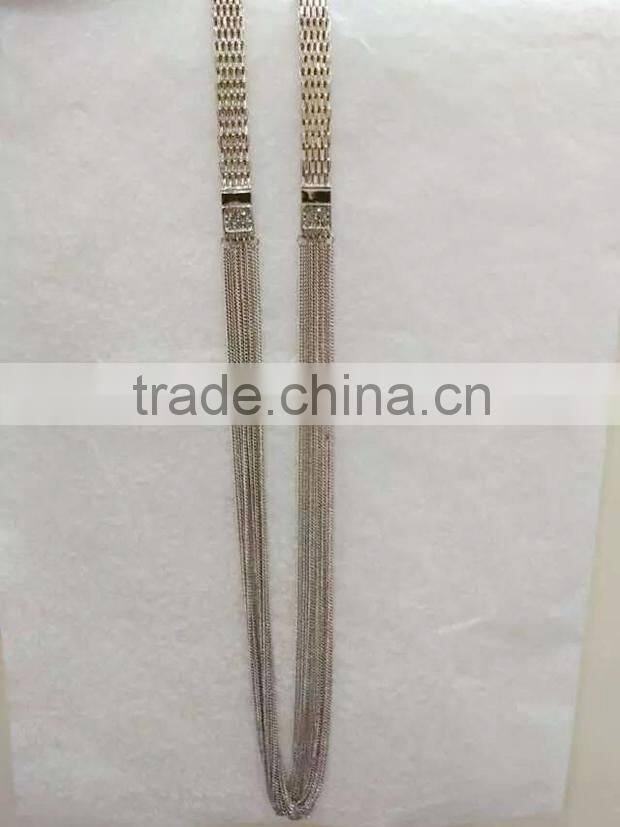 Chain Necklace, Fashion Gold Chain Necklace, Necklace Chain Jewelry Wholes PT2117