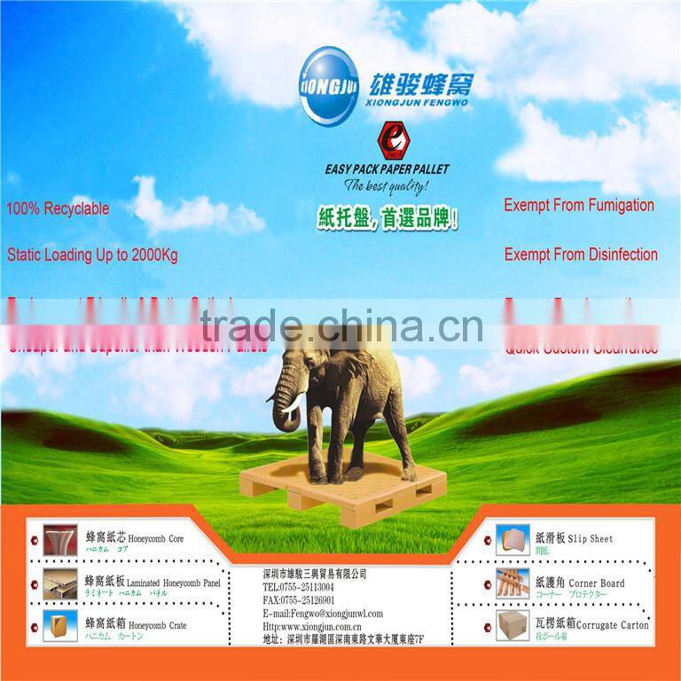 Honeycomb paper packaging box for socks and pants