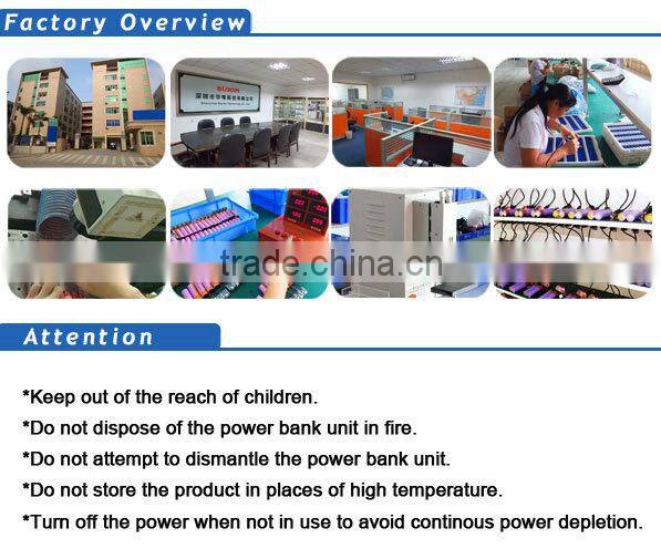 hot sale shake it on power bank 4000mah for mobile phone