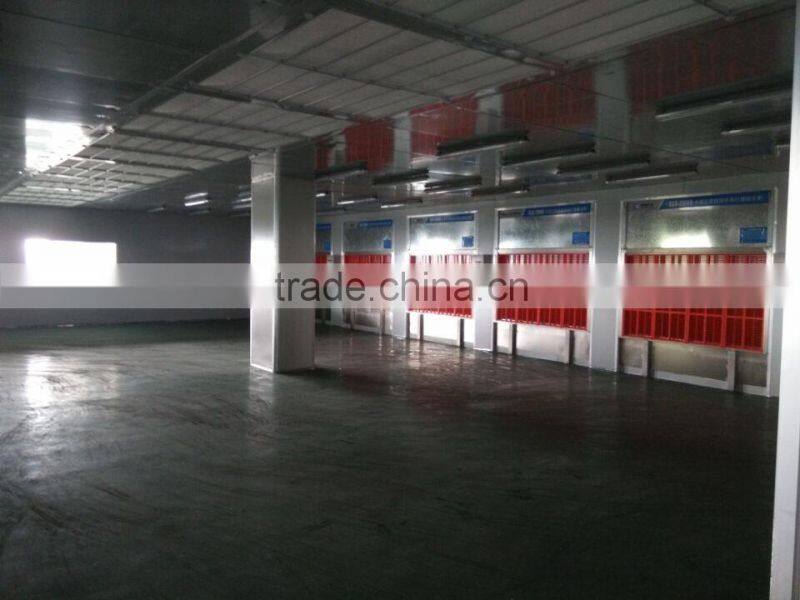 Furniture painting and baking booth