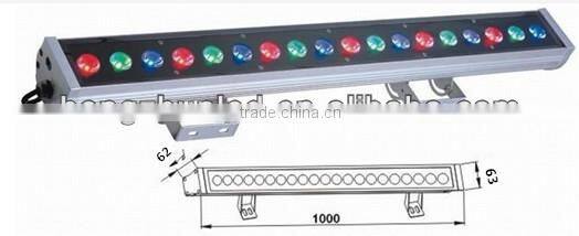 High power UL cUL ip68 wallwasher led rgb aluminum