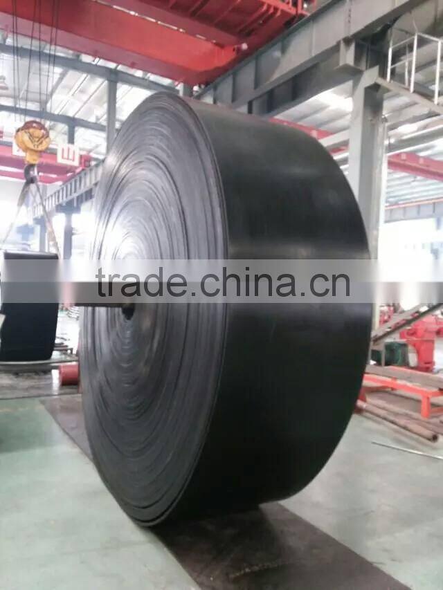 EP polyester/ fabric Flat Heating Resistant Conveyor Belt