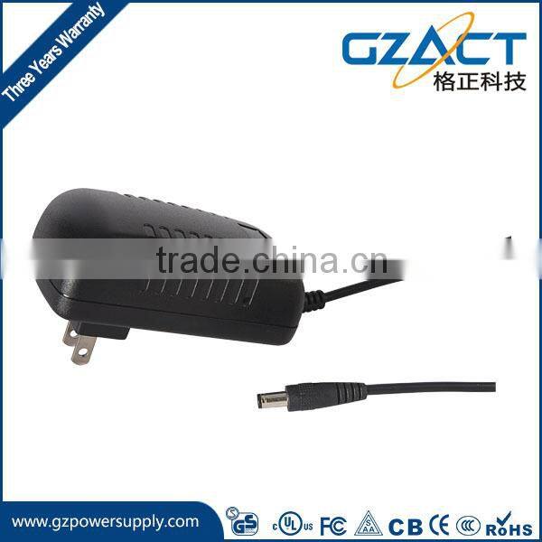 Factory direct ac/dc 36W wall mounted power supply with high efficiency