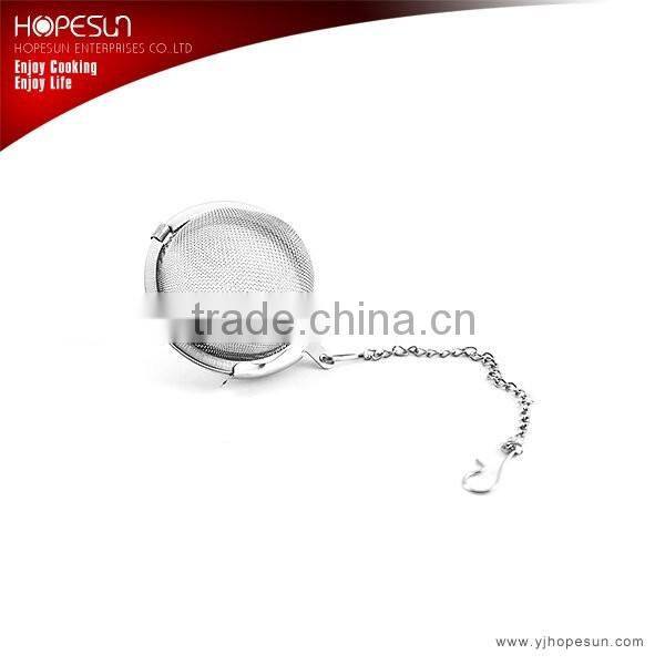 Novelty teapot shaped stainless steel tea strainer in 119th Canton Fair