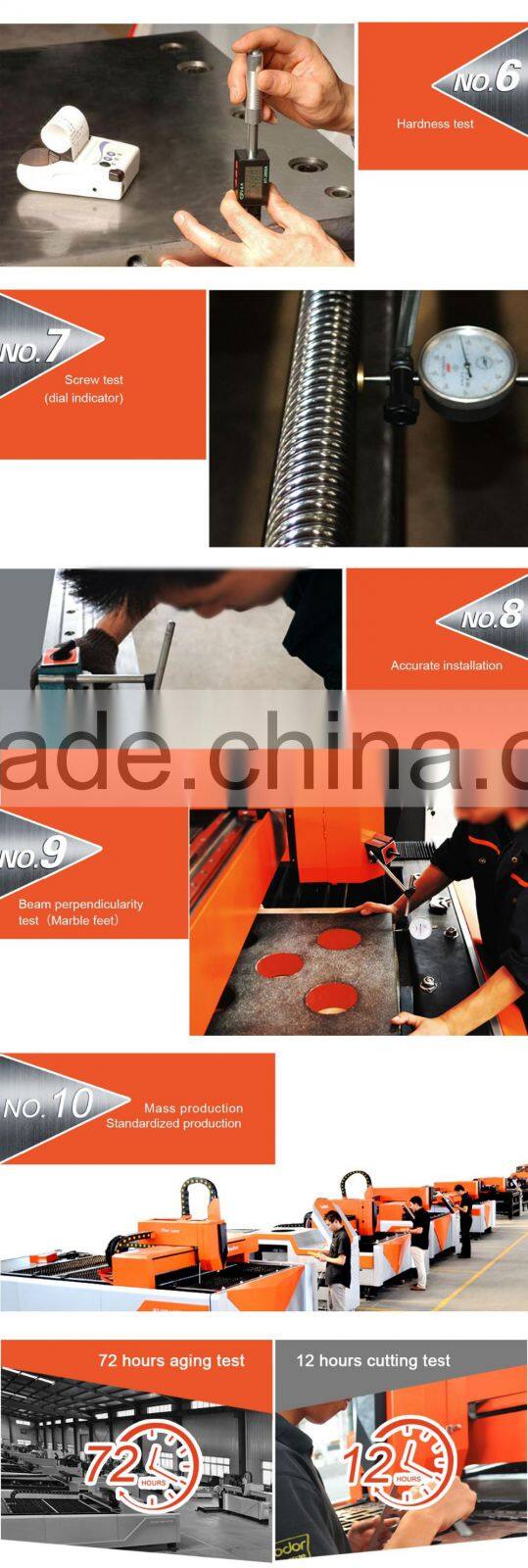 China supplier Metal fiber 500W 1000watt 3KW laser