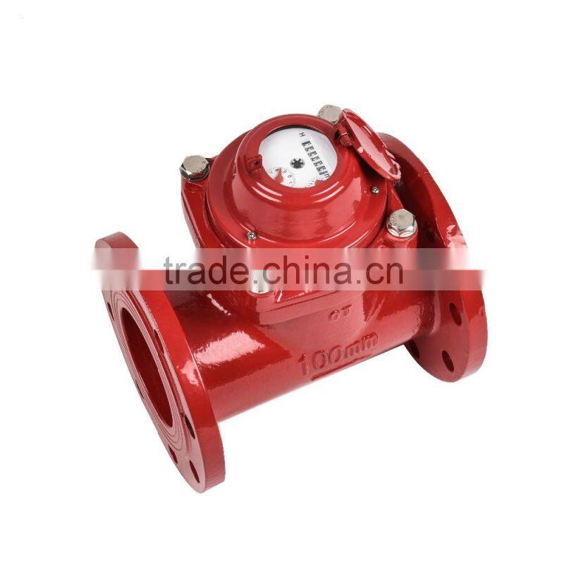 New Industrial Woltman Direct reading magnetic digital water meter water flow Meter