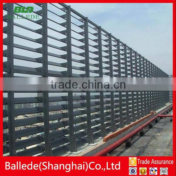 prefabricated modern type louver fence