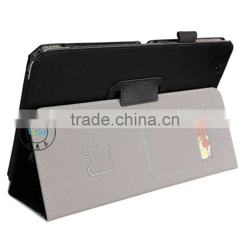 newest fold tablet cover stand leather case for lg g pad 10.1 v700 with card holder