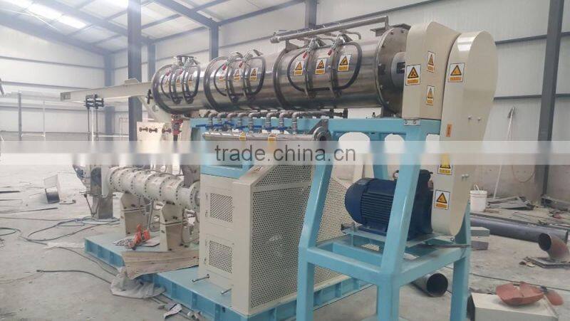 Multi-functional factory price floating fish feed making plant