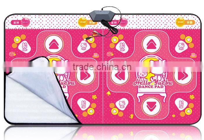 8bit 16bit 32bit TV PC USB Game Dance Pad for TV PC Yoga Sport Twin Dance Mats