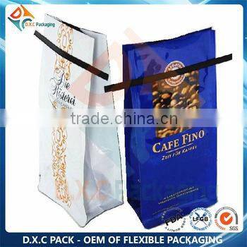 Aluminum Foil Side Guesst Packaging Bag For Roasted Coffee