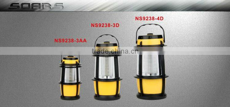 Adjustable ABS plastic 20 LED Lantern Camping Light Battery Power Lantern Outdoor