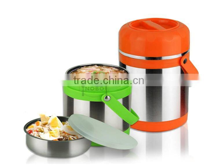 Nobo stainless steel food warmer lunch box