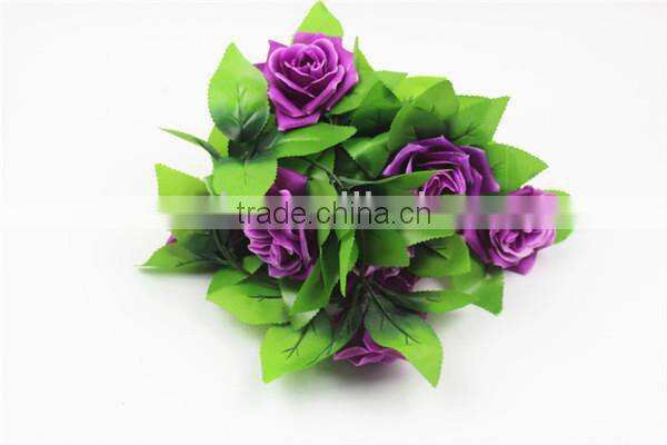Beautiful artificial Rose wreath in different colors for Wedding decor