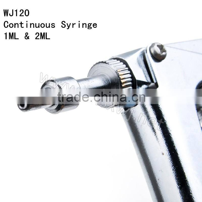 Reusable Automatic Metal Syringe Without Glass Tube