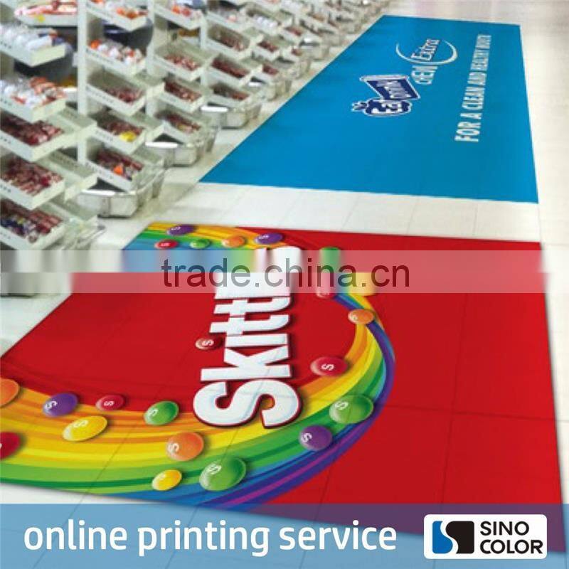 Long Life PVC Film floor graphics printing