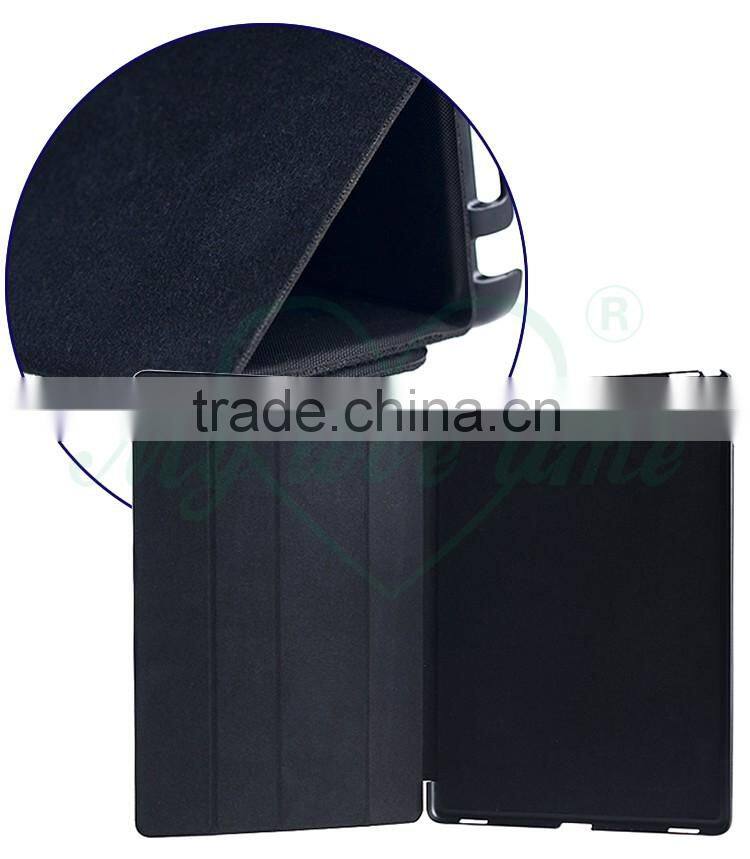 Factory Newest Leather Tablet Holster for Ipad pro with Stand